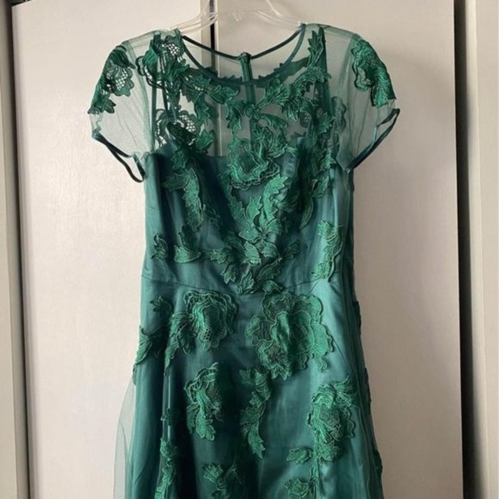 Emerald Green ModCloth Party Dress (Women’s Size 10)